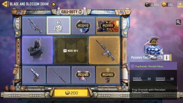 Blade and Blossom Draw | Legendary AK-47 Kuromaku | Sentinel Recon Shogun | COD Mobile | CODM смотреть онлайн