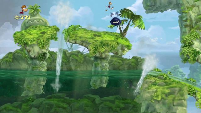 Rayman Origins: Blind LP: 02 Geyser Blowout смотреть онлайн