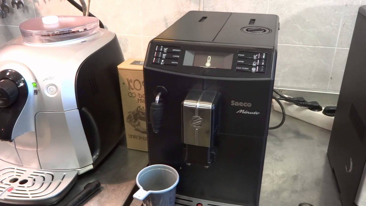Автоматический капучинатор на Saeco Minuto смотреть онлайн