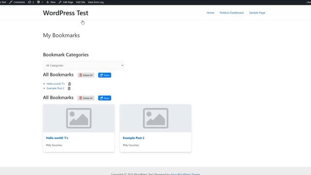 CBX Bookmark Plugin Configuration - 001 смотреть онлайн