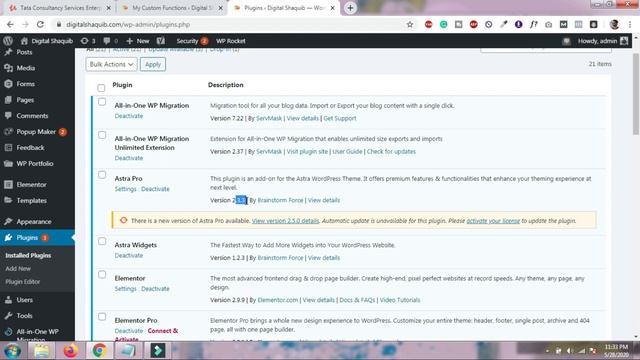 How To Hide WordPress Update Notifications For Plugins & Themes(Hindi): Easy Method смотреть онлайн