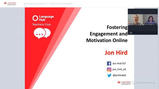 Language Hub Club. Meeting 2