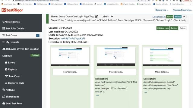 #2 - First Test Case with #TestRigor || Login & Logout Tests смотреть онлайн