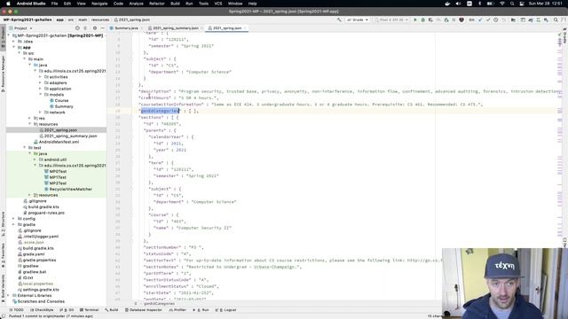 CS 125 Spring 2021 MP2: Course Model смотреть онлайн