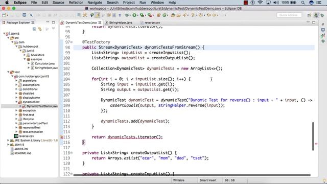 JUnit 5 - Demo - Dynamic Tests using Streams смотреть онлайн