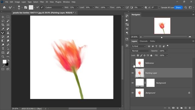 The Most Insane Painting Technique Ever - Photoshop Tutorial! смотреть онлайн