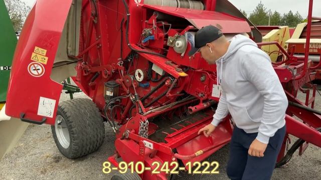 обзор пресс подборщика велгер Welger RP 435 смотреть онлайн