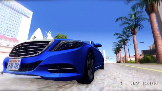 Mercedes Benz S63 AMG W222 - GTA San Andreas _REVIEW