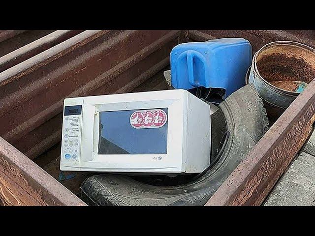 Потрясающая идея из старой микроволновой печи!!! смотреть онлайн