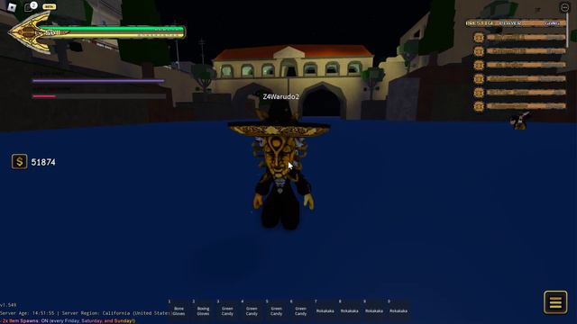[YBA] Using Golden Stone Mask смотреть онлайн
