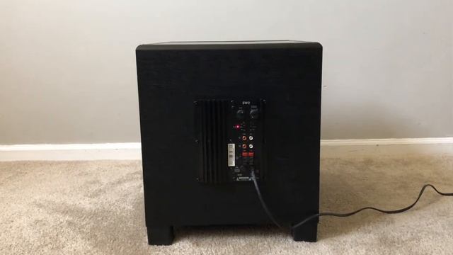 MTX Audio SW2 Home Theater Powered Active Subwoofer смотреть онлайн