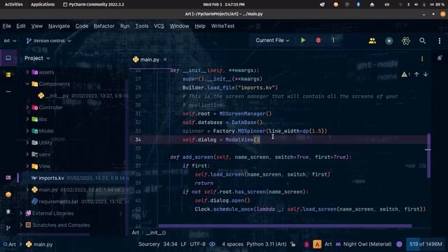 Art [Kivy] - Restructuring The Main py File To Optimize Startup Time смотреть онлайн