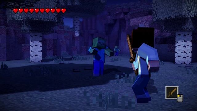 Про что был Minecraft: Story Mode смотреть онлайн
