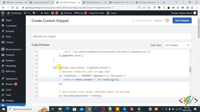 How to Add Color Picker Field in Form in WPForms WordPress смотреть онлайн