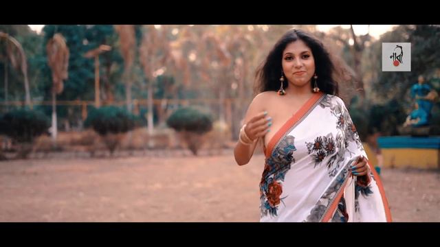 Saree Sundari NAARI Feat Roohi   White Print Saree Full HD (1080P_HD)