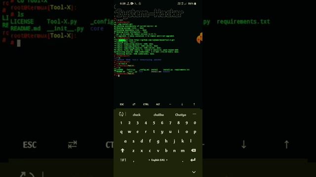 How to install Tool-X in Termux | The System Hacker | | Termux | смотреть онлайн