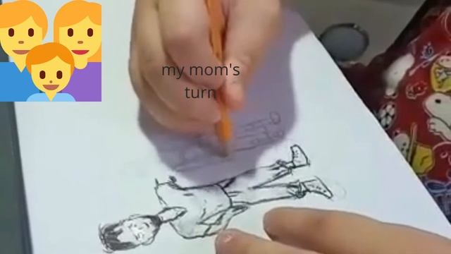 Zac's ESP Drawing my Family смотреть онлайн