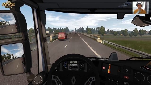 ETS 2 Renault Range T z gabarytem смотреть онлайн