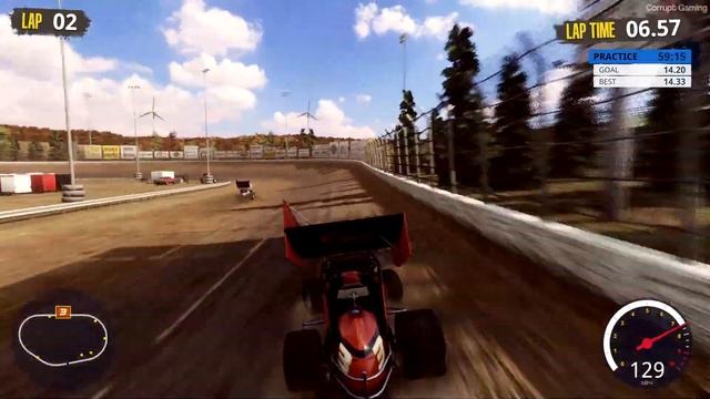 Tony Stewart's Sprint Car Racing Gameplay - Sprint Car Racing Game смотреть онлайн