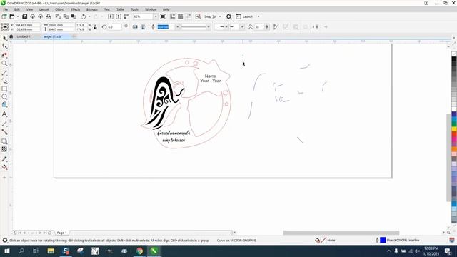 Corel Draw Tips & Tricks Change cut lines into engrave lines смотреть онлайн