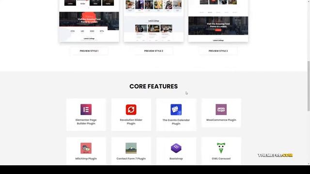 Ziston - Directory Listing WordPress Theme local search 14 Easy Create Website смотреть онлайн