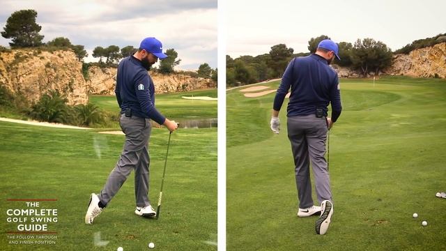 THE FOLLOW THROUGH & FINISH POSITION - THE COMPLETE GOLF SWING GUIDE смотреть онлайн