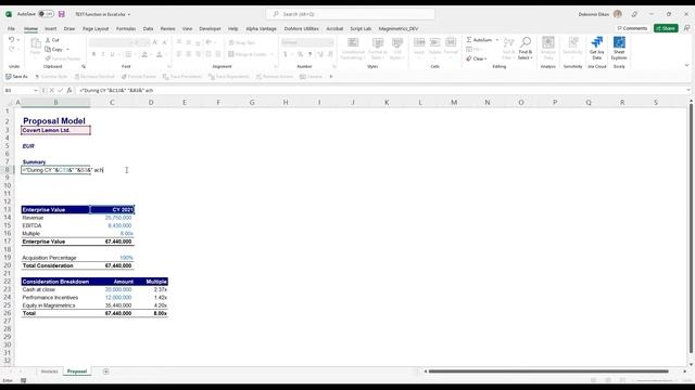 Add Dynamic Narratives to Your Models with the TEXT Function in Excel смотреть онлайн