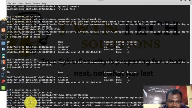 Chapter 8 : Connecting OpenVas TO Metasploit смотреть онлайн