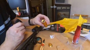 Установка планки и коллиматора на МР-153