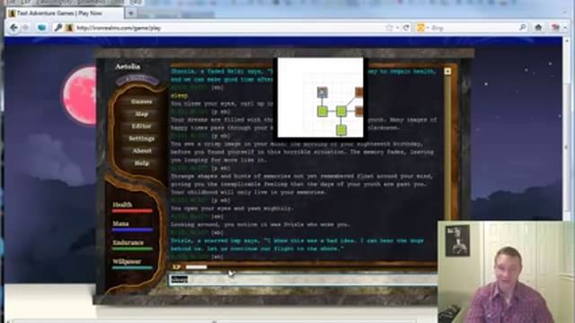 Tutorial - Creating an RPG Text Game Character on Iron Realms Games смотреть онлайн