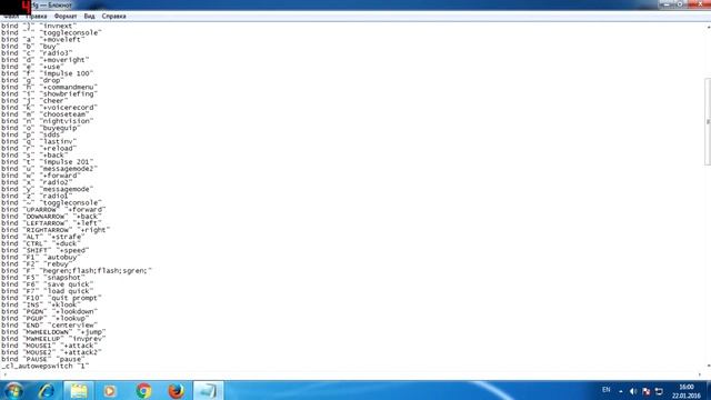 Бинд клавишь в CS 1.6:Закупка гранат. смотреть онлайн