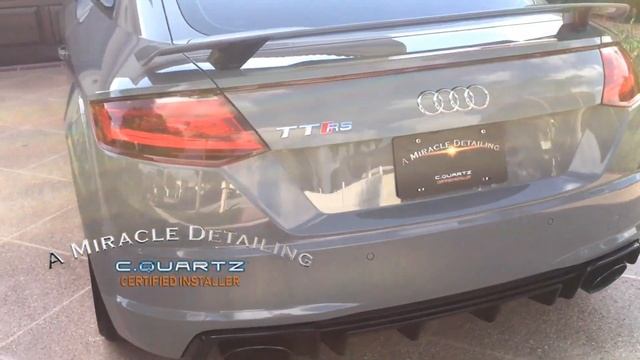 2018 Audi TT RS - A Miracle Detailing - CQuartz Certified Installer смотреть онлайн