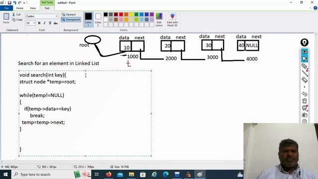 DS Lec-15| Search for a Node in Linked List | Data Structures | Dr. Khaja Masthan смотреть онлайн