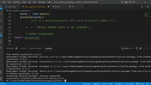 Top 5 Python Projects for Beginners @CodeWithHarry @Harsh-CoDeS #viral #programming #trending смотреть онлайн