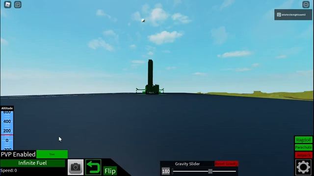 Nuclear missile launcher in Plane Crazy showcase [Roblox] смотреть онлайн