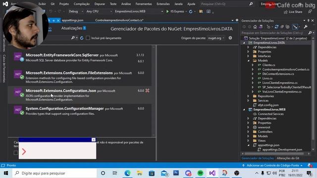 Como obter a string de conexão no appsettings.json de outro projeto | .NET Core смотреть онлайн