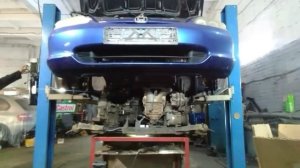 Honda Civic снятие двигателя в сборе!