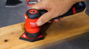 Milwaukee 2531 M12 FUEL Orbital Detail Sander Review [1.5 MM Orbit]