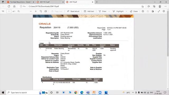 Oracle Fusion SCM Procurement Purchase Requisition and Approval | Oracle Supply Chain Management смотреть онлайн