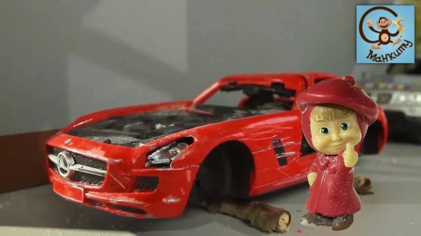 Мультик про машинки. Маша и её машины - зимние серии. МанкиМульт