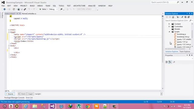 Twitter Bootstrap with Asp.Net смотреть онлайн