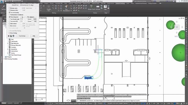 Vehicle swept path analysis - Inside and outside of buildings смотреть онлайн
