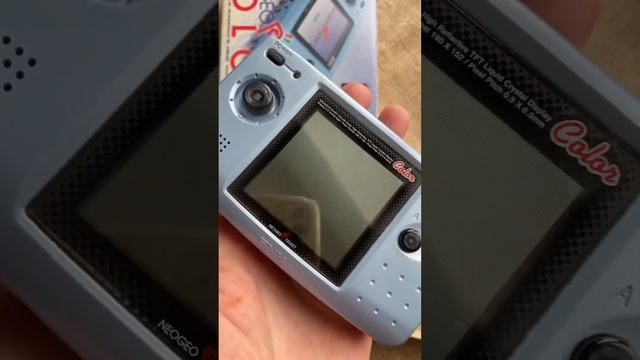 Neo Geo Pocket Color Platinum Blue смотреть онлайн