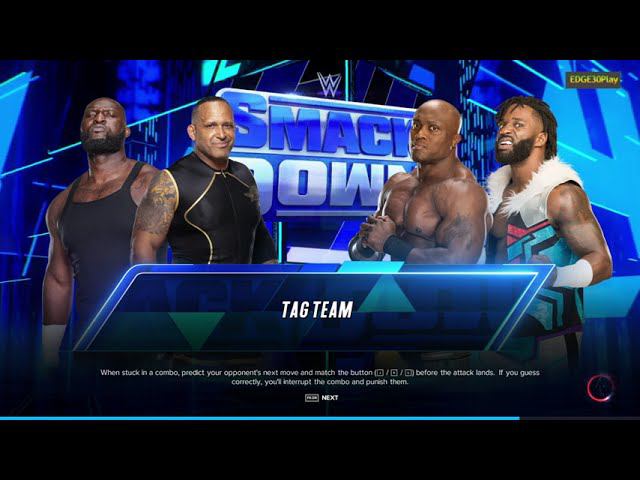 WWE2K23 MVP & Omos vs Bobby Lashley & Cedric Alexander смотреть онлайн