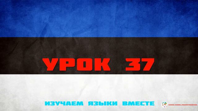 Курс Эстонского Eesti keel Языка - Урок 37 Учим Языки Вместе Эстонский язык смотреть онлайн