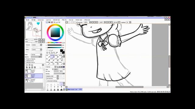 Drawing Undertale - Fallen Human (Patience) смотреть онлайн