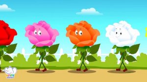 Rose  Flower Song  | Детские песни на английском | Учить английский | *