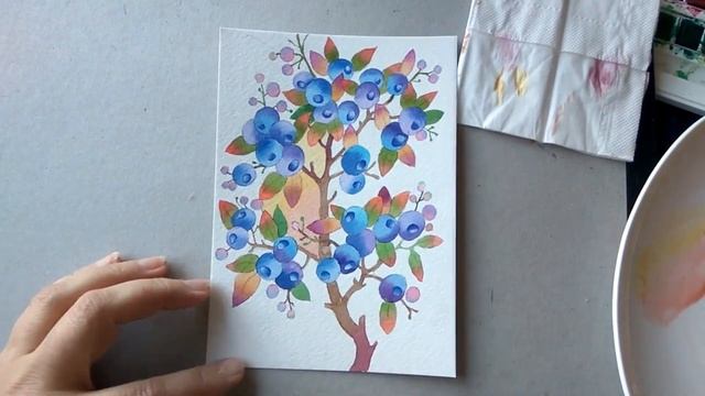 Блок "Голубика", курс "Цвет и Композиция" смотреть онлайн