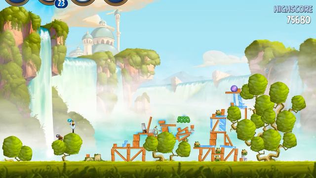 Angry Birds Star Wars II - B1.19 - 3 Star Walkthrough смотреть онлайн