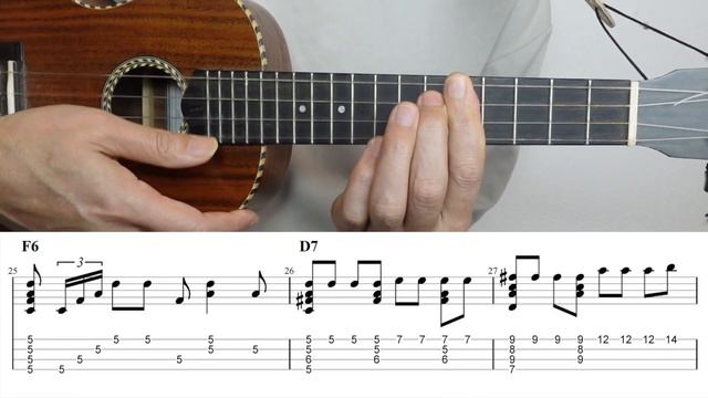 Something Stupid (Frank Sinatra) [Ukulele Fingerstyle] Play-Along with TABs *PDF available смотреть онлайн